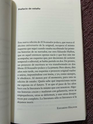 Eduardo Halfon./ El boxeador polaco