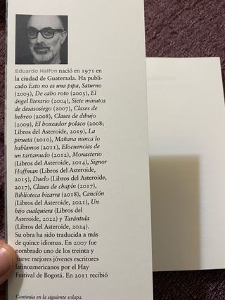 Eduardo Halfon./ El boxeador polaco