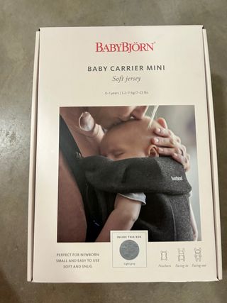 Mochila Portabebés BabyBjörn Mini Soft Jersey