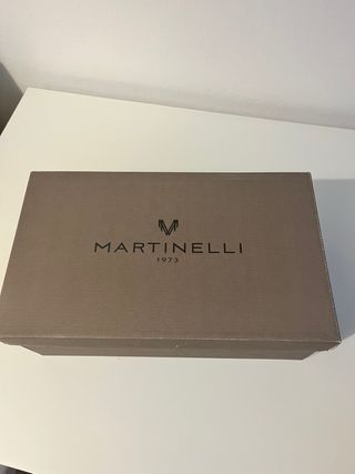 Zapatos de piel Martinelli burdeos talla 40