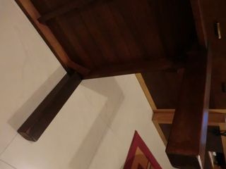 Mesa de centro de pino