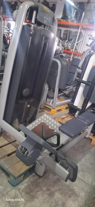 Máquina de gimnasio Technogym Remo sentado  placas