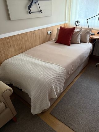 Cama con canapé y colchón