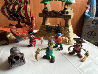 Barco Pirata y Isla Pirata Playmobil