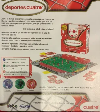 Juego de mesa Deportes Cuatro Segunda Edición