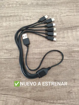 Cable USB 6 en 1