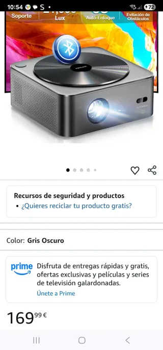 Proyector ULTIMEA Gris