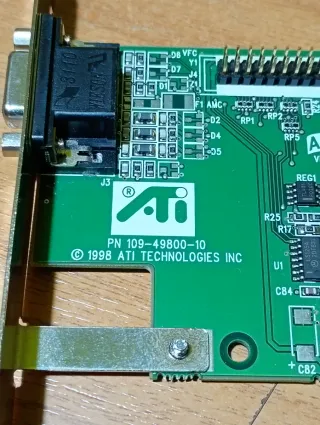 SCHEDA VIDEO ATI 3D PRO AGP 2x4MB MOD PN1094980010