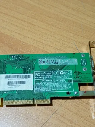 SCHEDA VIDEO ATI 3D PRO AGP 2x4MB MOD PN1094980010