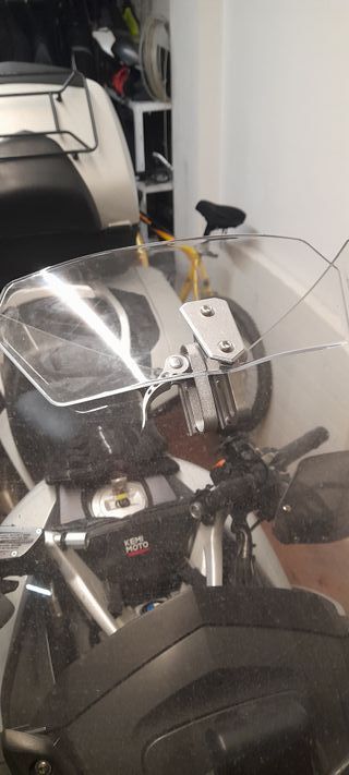 Spoiler Deflettore Parabrezza Moto Regolabile