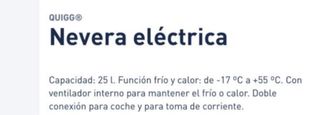 Nevera Portátil Eléctrica