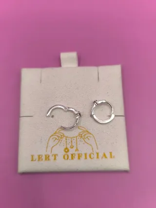 Pendientes Plata 925 Negro