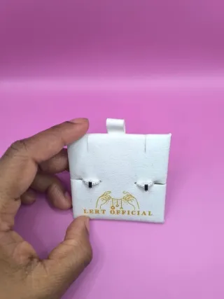 Pendientes Plata 925 Negro