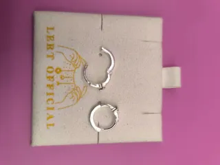 Pendientes Plata 925 Negro