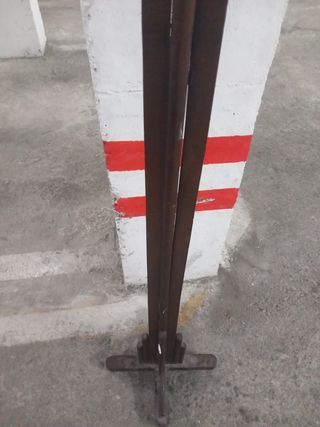 Perchero de madera vintage