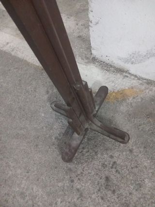 Perchero de madera vintage