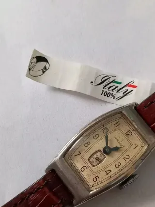 Orologio russo sovietico Zvezda,cassa argento Raro