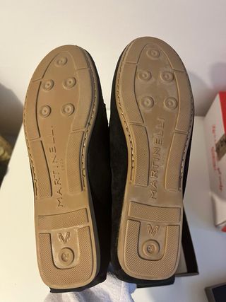 Mocasines Martinelli Piel Azul Marino Talla 38