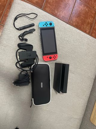 Nintendo Switch Azul/Rojo Completo
