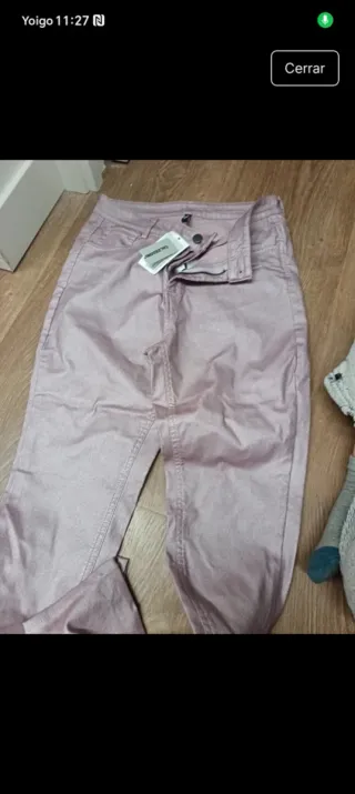 Pantalón Calzedonia Talla M Mujer Rosa