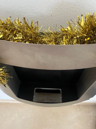 Estufa bioetanol de diseño -metal-