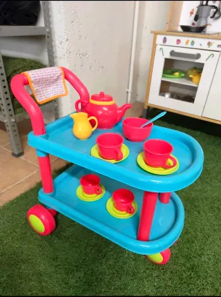 Cocina Infantil IKEA + Carrito Té