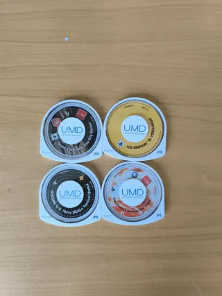 Lote 4 Videojuegos PSP UMD