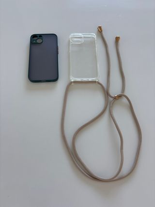 Funda iPhone 13 Transparente con Cuerda