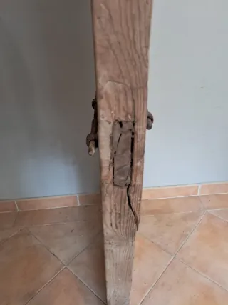 Puerta payesa ibicenca antigua