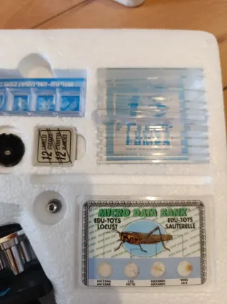 Microscopio infantil con accesorios