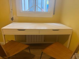 Escritorio Ikea Blanco 132x58 cm
