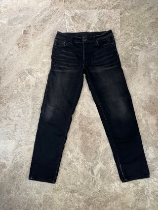 Vaqueros largos hombre azul