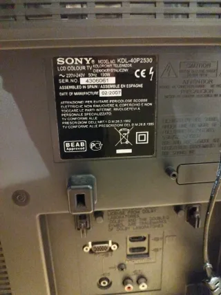 Televisión Sony BRAVIA