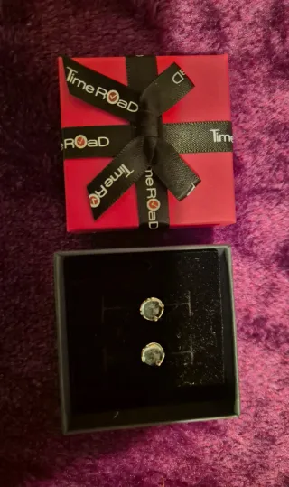 Pendientes Plata Lágrimas de Sirena Azul claro