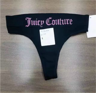 Tanga Juicy Couture Negro Talla M