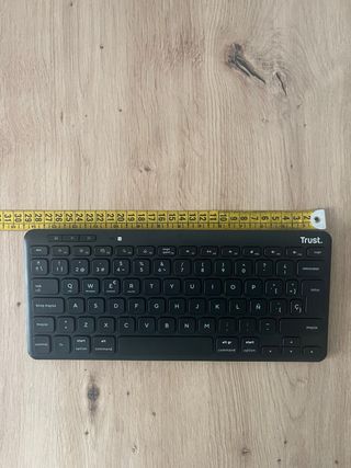 Teclado Bluetooth Inalámbrico USB Negro