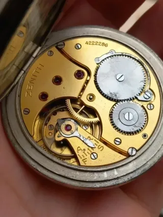 zenith da tasca anni '40/'50 18-28-3P vintage