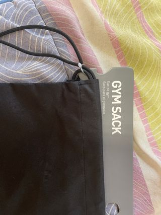 Mochila Puma Negra Gym Sack