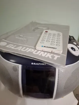 Radio Despertador Blaupunkt blanco/marengo