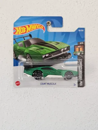 Hot Wheels Count Muscula Verde