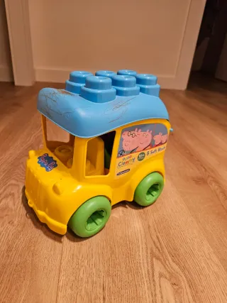 Autobús Peppa Pig Clemmy Bloques