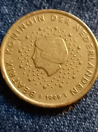 50 Centesimi Olanda 1999 Regina Beatrice