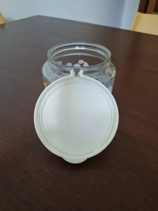 Barattolo Nutella Vetro Multicolore