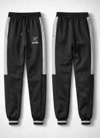 Chándal Luchio Negro y Gris