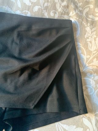Falda pantalón negra