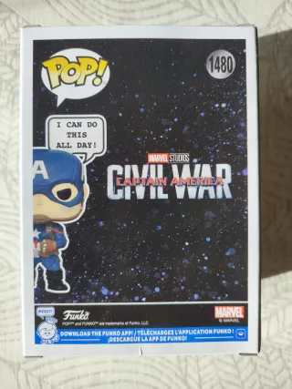 Funko Pop Capitão América Saga Infinito 1480