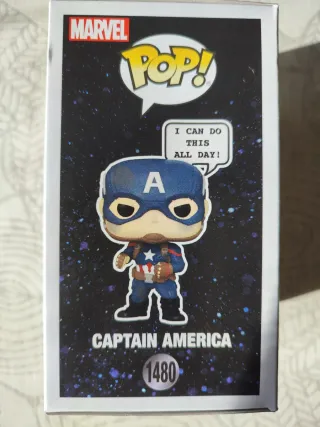 Funko Pop Capitão América Saga Infinito 1480