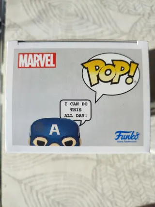 Funko Pop Capitão América Saga Infinito 1480