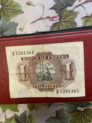 Billete 1 Peseta Banco de España 1953