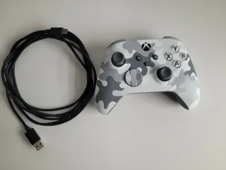 Mando Xbox Artic + bateria recargable +cable USB-C